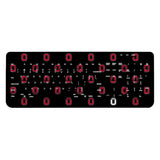 Ohio State University Buckeyes Fashion Pattern Wireless USB Keyboard