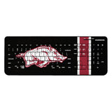 University of Arkansas Fayetteville Razorbacks Stripe Wireless USB Keyboard