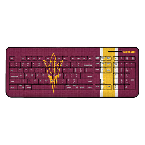 Arizona State University Sun Devils Stripe Wireless USB Keyboard-0