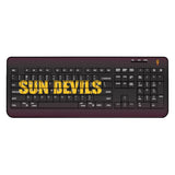 Arizona State University Sun Devils Linen Wireless USB Keyboard