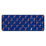 University of Florida Gators Fashion Pattern Wireless USB Keyboard