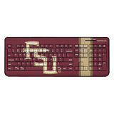 Florida State University Seminoles Athletic Wordmark Stripe Wireless USB Keyboard