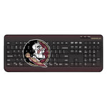 Florida State Seminoles Linen Wireless USB Keyboard-0