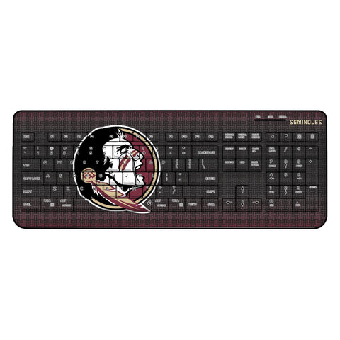 Florida State University Seminoles Linen Wireless USB Keyboard