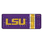 Louisiana State University Tigers Stripe Wireless USB Keyboard-0