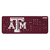 Texas A&M University Aggies Solid Wireless USB Keyboard