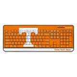 University of Tennessee Volunteers Personalized Endzone Solid Wireless USB Keyboard