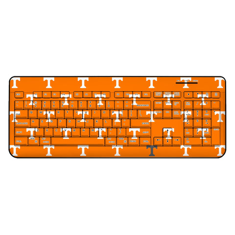 University of Tennessee Volunteers Fashion Pattern Wireless USB Keyboard-0