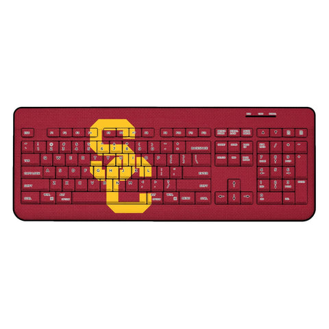 Southern California Trojans Solid Wireless USB Keyboard-0