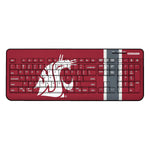 Washington State Cougars Stripe Wireless USB Keyboard-0
