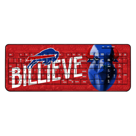 Buffalo Bills 2024 Illustrated Limited Edition Wireless USB Keyboard-0