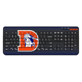 Denver Broncos 1993-1996 Historic Collection Linen Wireless USB Keyboard