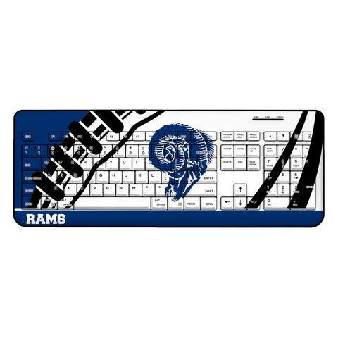 Los Angeles Rams Historic Collection Passtime Wireless USB Keyboard-0