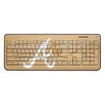 Atlanta Braves Baseball Bat Wireless USB Keyboard-0