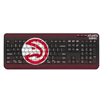 Atlanta Hawks Linen Wireless USB Keyboard-0