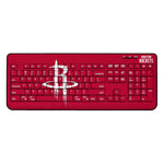 Houston Rockets Solid Wireless USB Keyboard