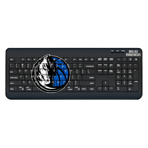 Dallas Mavericks Linen Wireless USB Keyboard-0