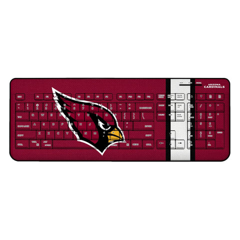 Arizona Cardinals Stripe Wireless USB Keyboard-0