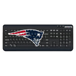 New England Patriots Linen Wireless USB Keyboard