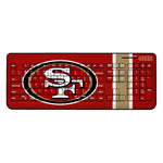 San Francisco 49ers Stripe Wireless USB Keyboard
