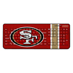 San Francisco 49ers Stripe Wireless USB Keyboard-0