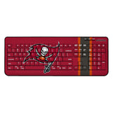Tampa Bay Buccaneers Stripe Wireless USB Keyboard