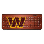 Washington Commanders Football Wireless USB Keyboard-0