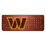 Washington Commanders Football Wireless USB Keyboard