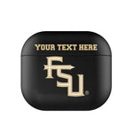 Florida State University Seminoles Athletic Wordmark Personalized Insignia AirPod Case Cover
