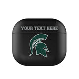 Michigan State University Spartans Personalized Insignia AirPod Case Cover