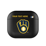 Milwaukee Brewers Personalized Insignia AirPod Case Cover