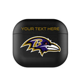 Baltimore Ravens Personalized Insignia AirPod Case Cover