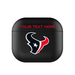 Houston Texans Personalized Insignia AirPod Case Cover