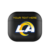 Los Angeles Rams Personalized Insignia AirPod Case Cover