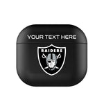 Las Vegas Raiders Personalized Insignia AirPod Case Cover
