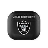 Las Vegas Raiders Personalized Insignia AirPod Case Cover