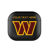 Washington Commanders Personalized Insignia AirPod Case Cover