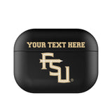 Florida State University Seminoles Athletic Wordmark Personalized Insignia AirPod Case Cover
