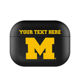 University of Michigan Wolverines Personalized Insignia AirPod Case Cover