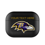 Baltimore Ravens Personalized Insignia AirPod Case Cover