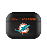 Miami Dolphins Personalized Insignia AirPod Case Cover
