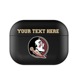 Florida State University Seminoles Personalized Insignia AirPod Case Cover