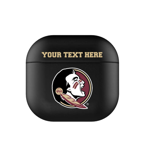 Florida State University Seminoles Personalized Insignia AirPod Case Cover