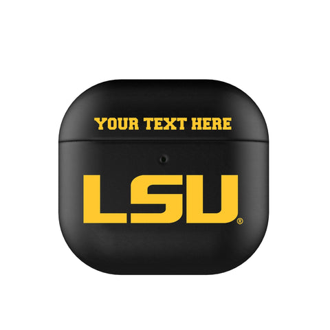 Louisiana State University Tigers Personalized Insignia AirPod Case Cover