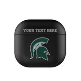 Michigan State University Spartans Personalized Insignia AirPod Case Cover
