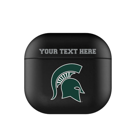 Michigan State University Spartans Personalized Insignia AirPod Case Cover