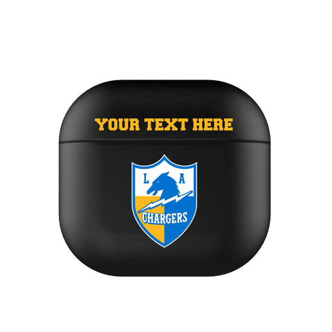 Los Angeles Chargers Historic Collection Personalized Insignia AirPod Case Cover