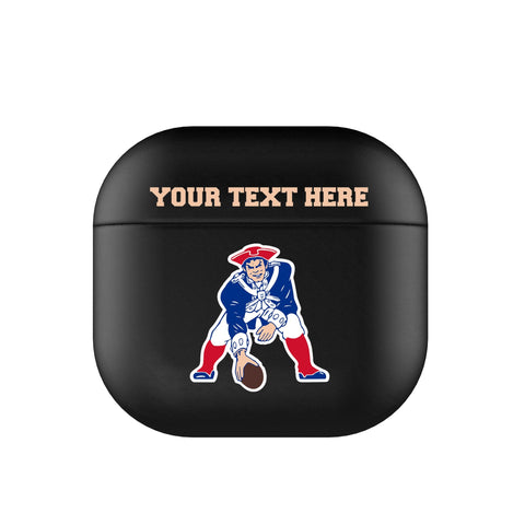 New England Patriots Historic Collection Personalized Insignia AirPod Case Cover