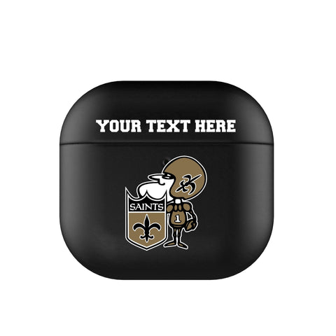 New Orleans Saints Historic Collection Personalized Insignia AirPod Case Cover