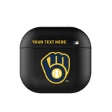 Milwaukee Brewers Personalized Insignia AirPod Case Cover